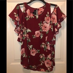 BCX off the shoulder dressy top